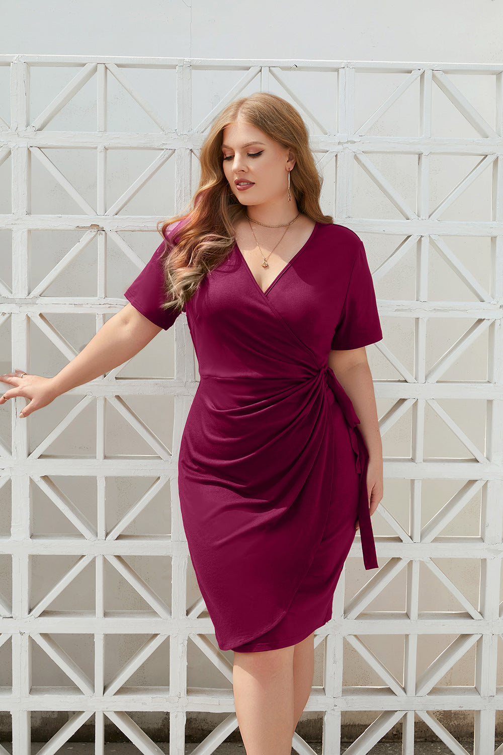 Aalaa – Elegant Plus-Size Dress for Women