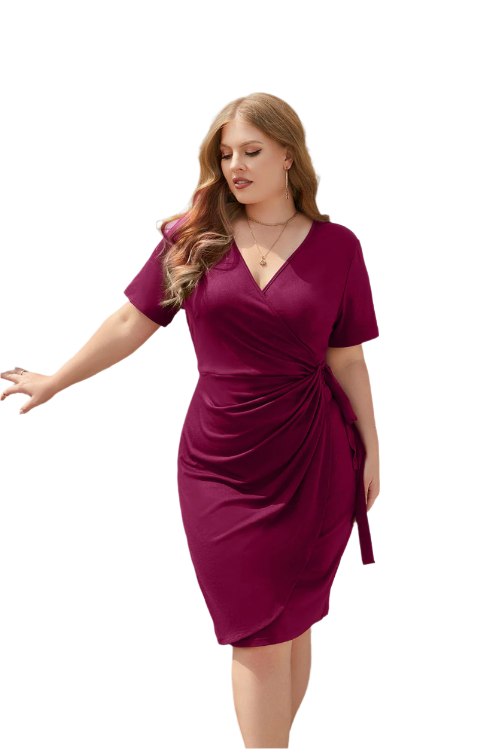 Aalaa – Elegant Plus-Size Dress for Women