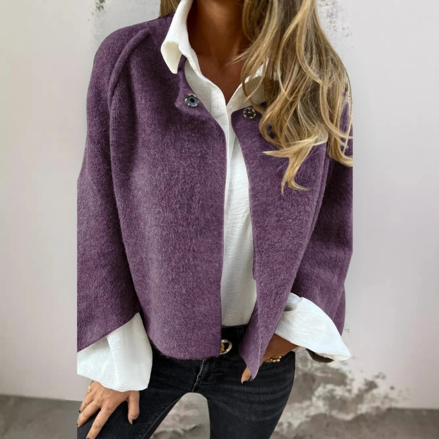 Emily – Short Mid-Season Coat for Women