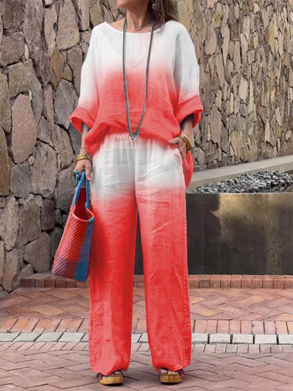 Sophia – Luxe Cotton and Linen Two-Piece Set