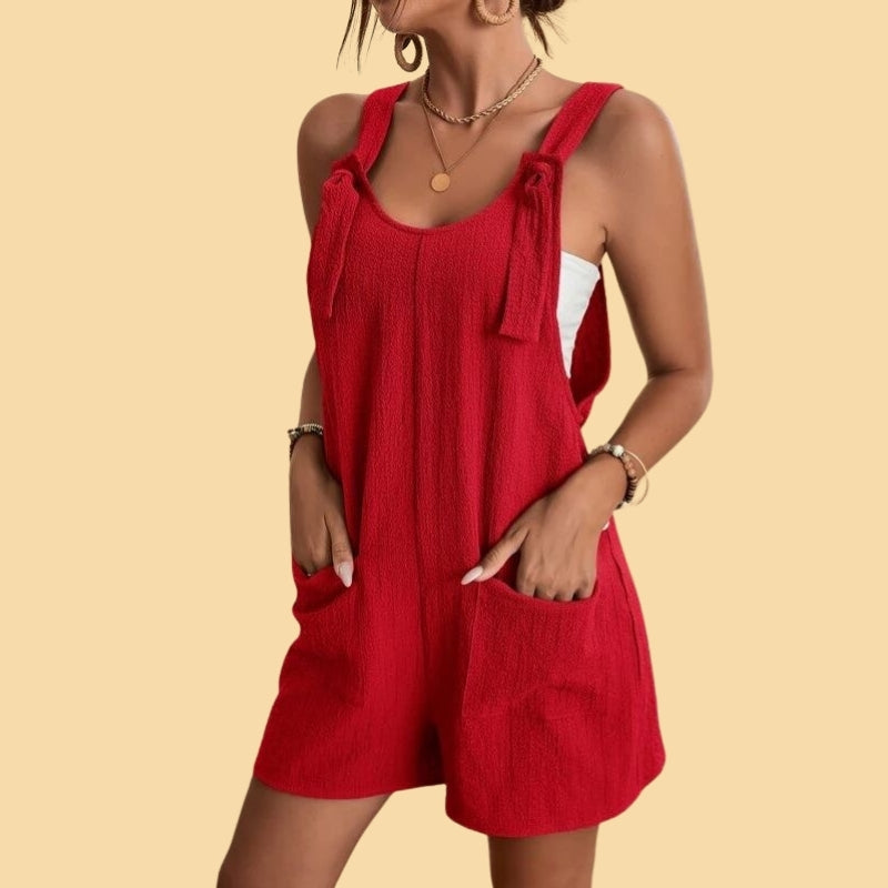 Clara – Effortless Chic Women's Short Romper
