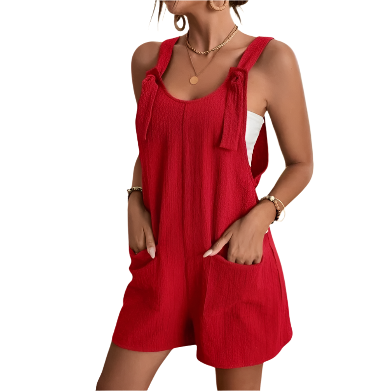 Clara – Effortless Chic Women's Short Romper